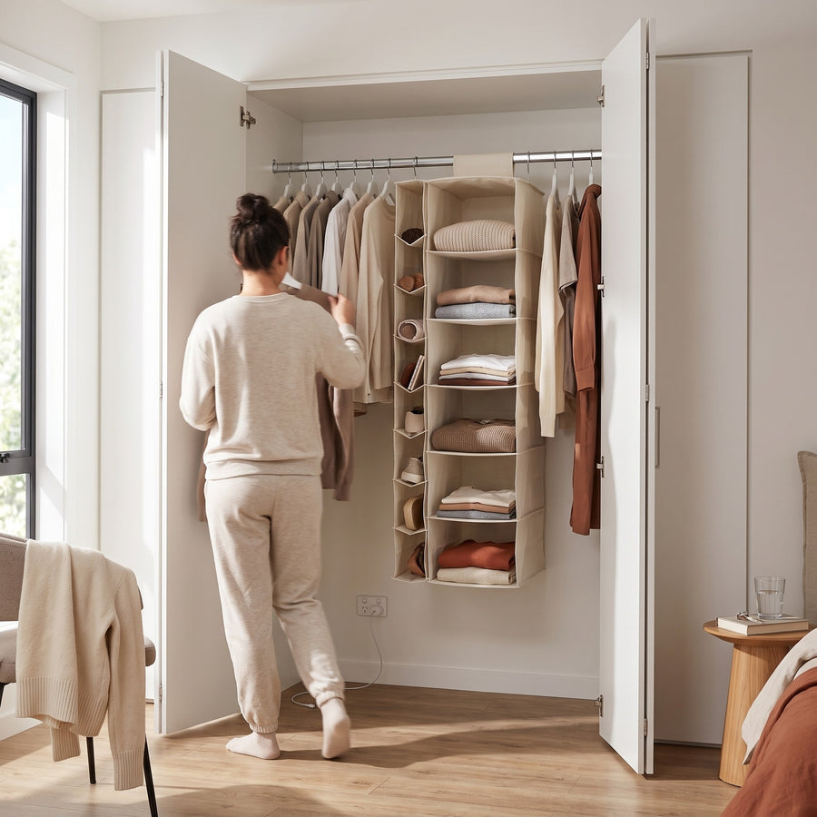 The wardrobe